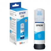 Чернила EPSON 112 (C13T06C24A) для СНПЧ EPSON L11160 /L15150 /L15160 /L6550/L6570, голубые, ОРИГИНАЛЬНЫЕ