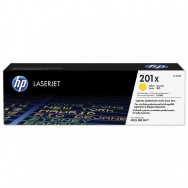 Картридж лазерный HP (CF402X) LaserJet Pro M277n/dw/M252n/dw, №201X, желтый, оригинальный, ресурс 2300 страниц