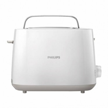 Тостер PHILIPS HD2581/00, 830 Вт, 2 тоста, 8 режимов, пластик, белый